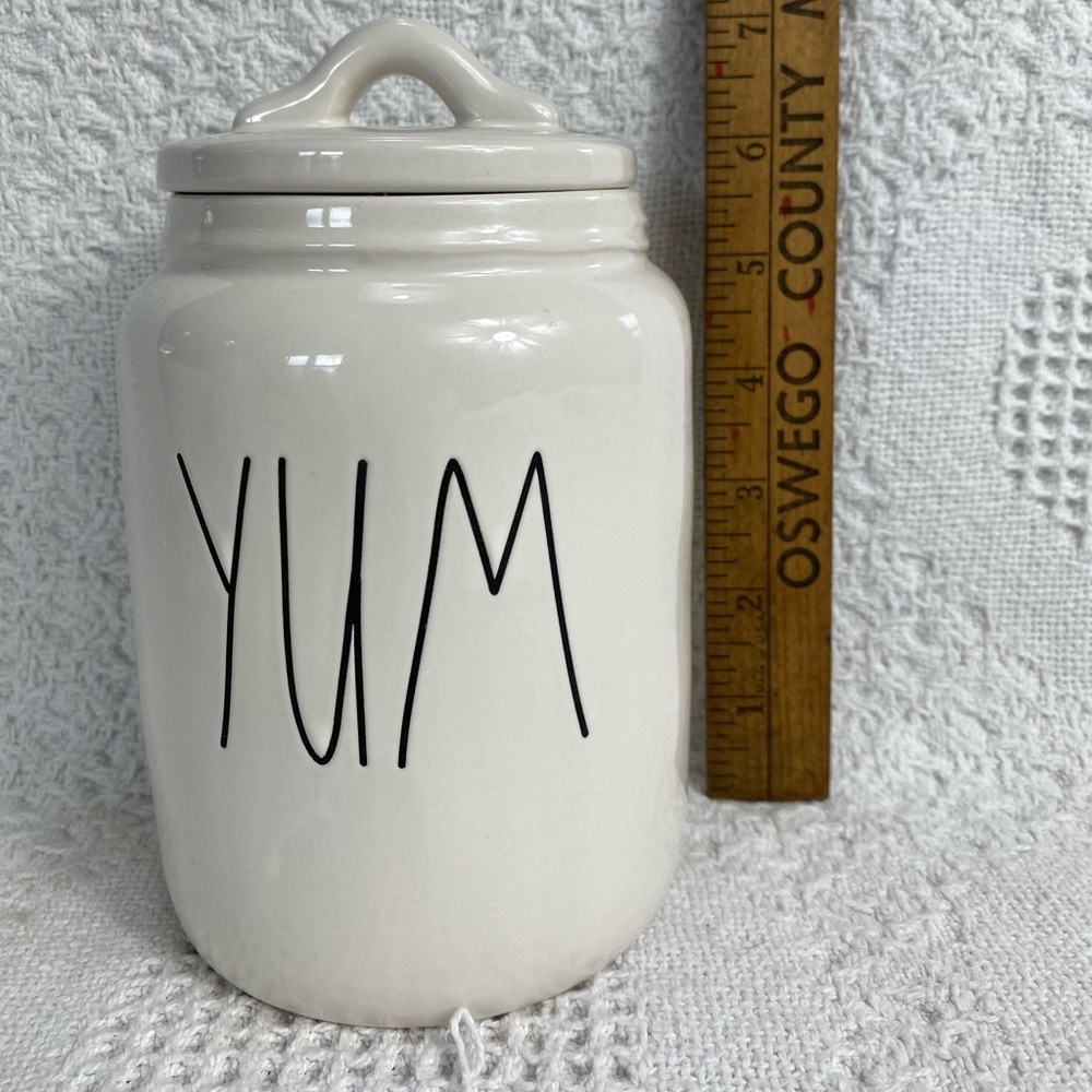 Rae Dunn “Yum” Canister